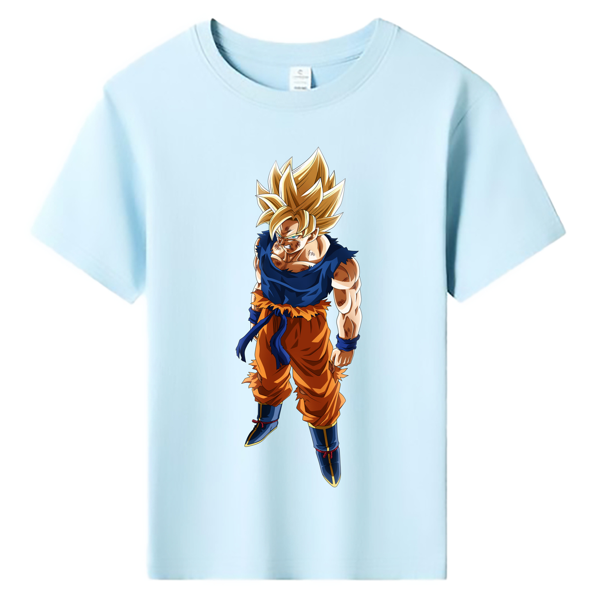 （画像用） ドラゴンボール 孫悟空（そん ごくう）Son Goku カカロット DRAGON BALL Kakarotto 綿100％キッズTシャツ（フロントプリント）